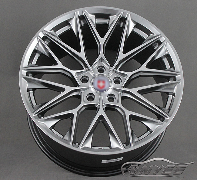 картинка Новые диски HRE P200 Replika R19 5X112 ET28 J8,5, серебристо-платиновые магазин  StreetTuning 
