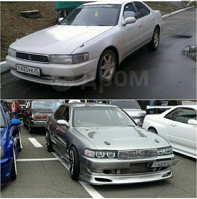 картинка Передняя накладка на бампер BN Sport для Toyota Chaser 90 магазин  StreetTuning 