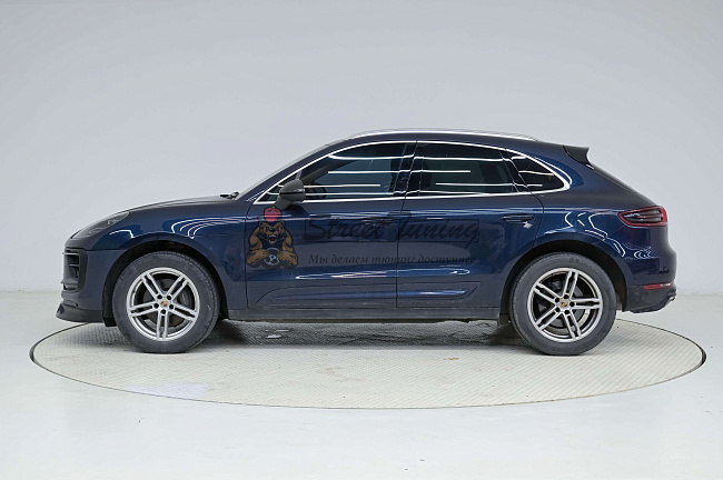 картинка Передний сплиттер TKT для Porsche Macan 95B.3 2022+ магазин  StreetTuning 