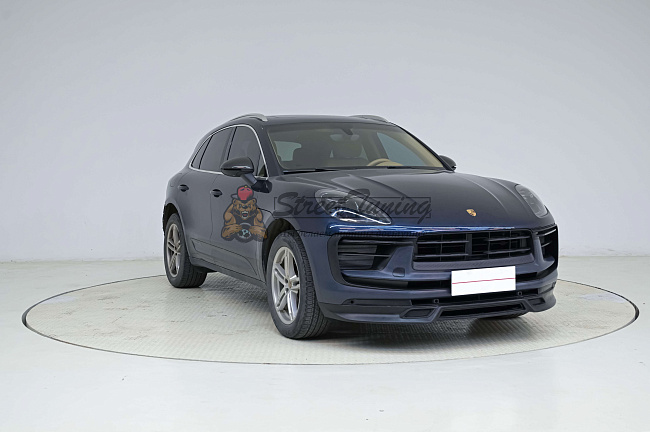 картинка Передний сплиттер TKT для Porsche Macan 95B.3 2022+ магазин  StreetTuning 