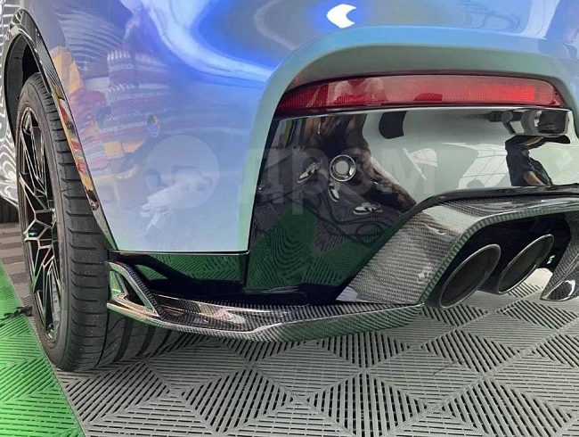 картинка Задний диффузор v1 BMW X4M X4MC F98 магазин  StreetTuning 