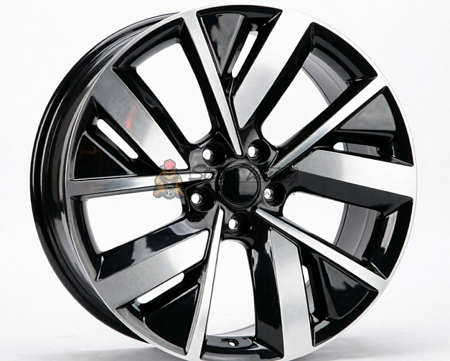 картинка Диски Купить LiXiang Style FBX182 R20 J8,5 ET46 5X120 black+piloshed магазин  StreetTuning 