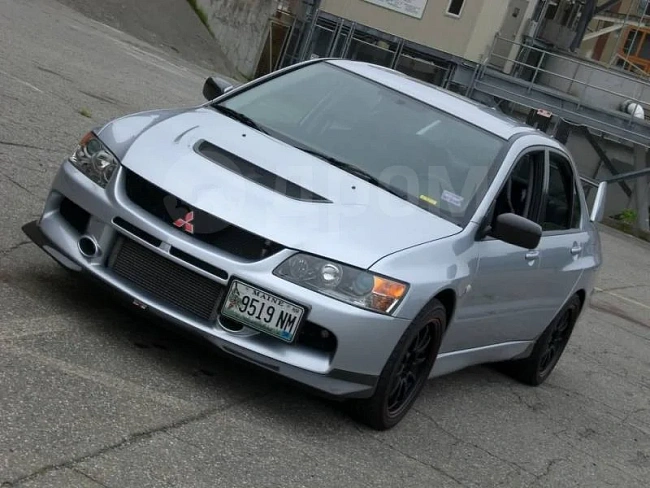 картинка Накладка на передний бампер Ralli Art для Mitsubishi Lancer Evo 9 магазин  StreetTuning 