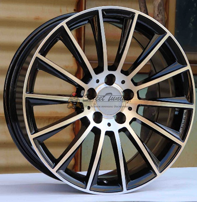 картинка Диски  Mercedes-Benz W222  R20 J9,5 ET45 5X112 gray + polished магазин  StreetTuning 