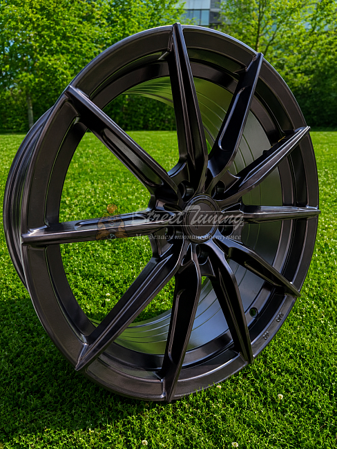 картинка Новые диски Wheelforce germany R17 J7.5 ET38 5x100 Black Mat магазин  StreetTuning 