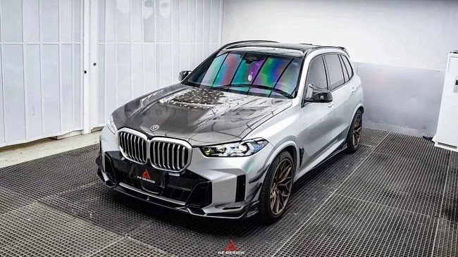 картинка Канарды на передний бампер для BMW X5 s/x Drive 40i и xDrive 50e и M6 магазин  StreetTuning 