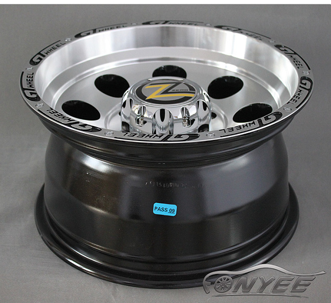 картинка Новые диски GT Wheel R16 6X139,7 ET0 J8 серые магазин  StreetTuning 