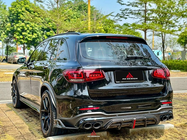 картинка Канарды на задний бампер для Mercedes GLC43 магазин  StreetTuning 