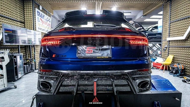 картинка Спойлер для Audi Q8 SQ8 RSQ8 2020 магазин  StreetTuning 