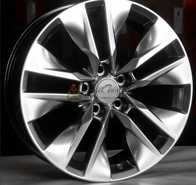 картинка Диски Replica Toyota 8098 R18 J7 ET35 5X114,3 black+polished магазин  StreetTuning 