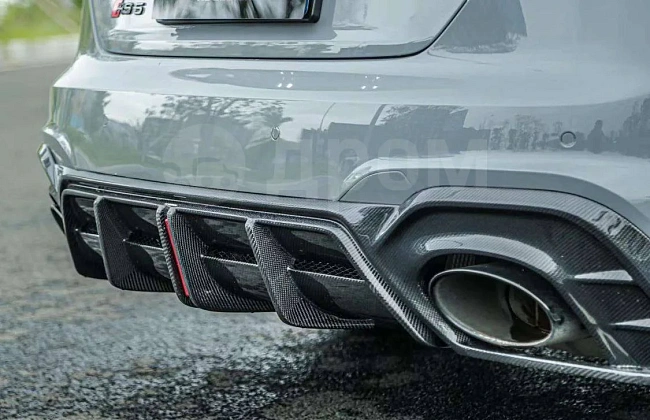 картинка Задний диффузор Audi RS5 B9.5 со стоп сигналом магазин  StreetTuning 