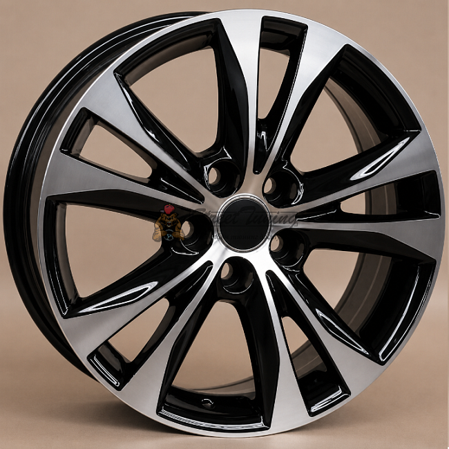 картинка Диски Replica Toyota 7089 R18 J7,5 ET45 5X114,3 black+polished магазин  StreetTuning 