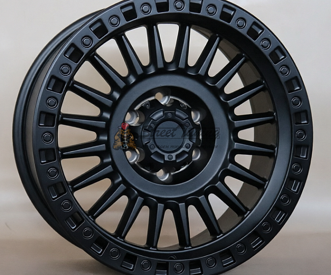 картинка Диски Anzoo JT222 R18 J9 ET0 6X11,3 black matt магазин  StreetTuning 