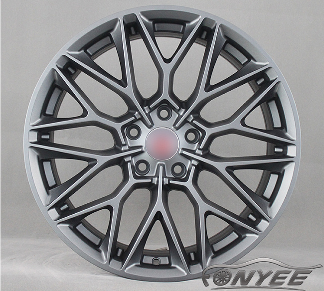 картинка Новые диски HRE P200 Replika R18 4X100 ET38 J8, серые магазин  StreetTuning 