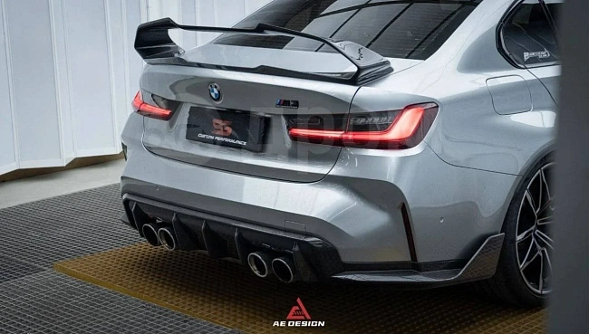 картинка Спойлер багажника для BMW M3 G80 и 3 серии G20 330i M340i магазин  StreetTuning 