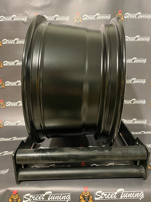 картинка Новые диски Stuttgart ST7 R15 J8 ET25 4X100 черные с серебром магазин  StreetTuning 