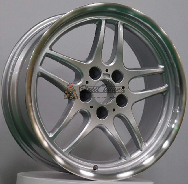картинка Диски BMW M Parallel Style 37 R19 J8,5 ET15 5X120 silver + chrome lip магазин  StreetTuning 
