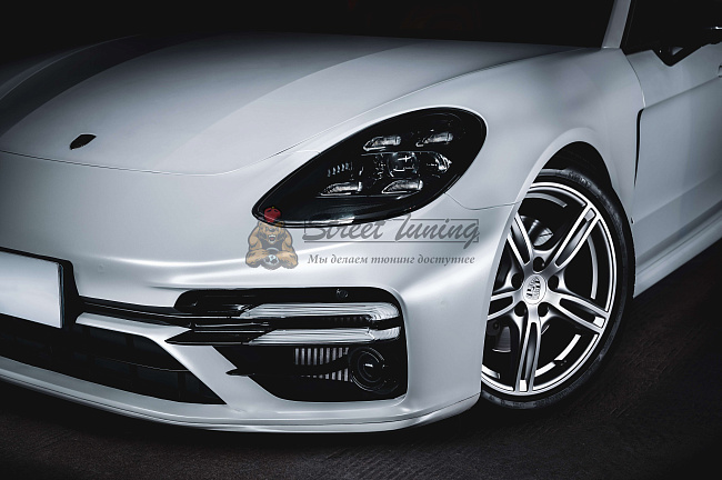 картинка Комплект рестайлинга Turbo S/Sport Design, длинная база Executive, с ДХО, для Porsche Panamera 971.1 (2017–2020) магазин  StreetTuning 