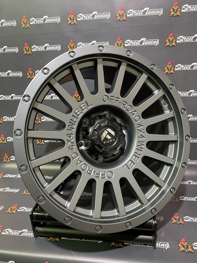 картинка Новые диски FUEL R18 J9 ET0 6X139.7 Matt Gray от магазина  StreetTuning