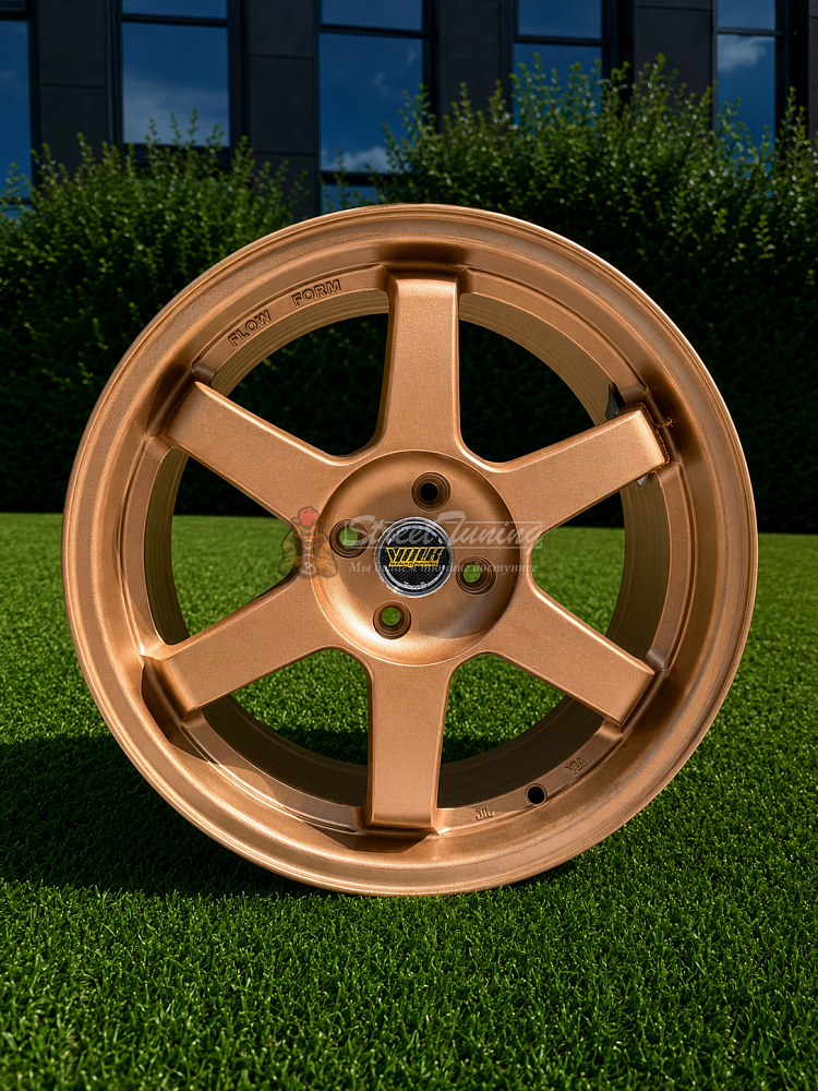 картинка Новые диски Rays TE37 R17 J7.5 ET38 4x100 Bronze Mat от магазина  StreetTuning