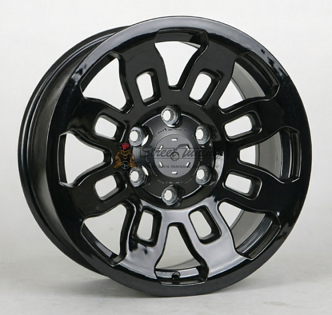 картинка Диски  TRD PRO TY16 R17 9J ET0 6X139.7  Black магазин  StreetTuning 