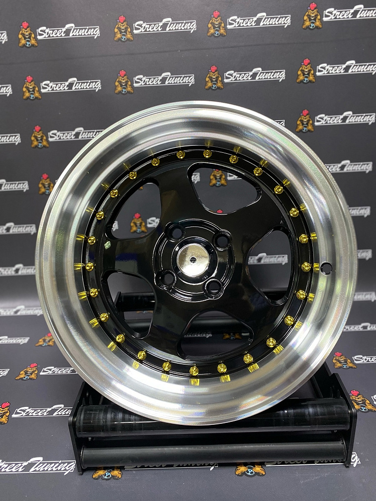 картинка Новые диски Rotiform R15 J8 ET20 4x100 Black + Silver от магазина  StreetTuning