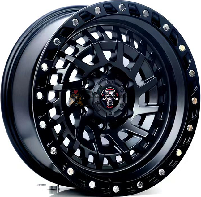 картинка Диски  Anzoo JT195 R17 J9 ET0 6X139,7 black matt магазин  StreetTuning 