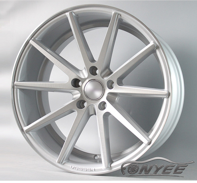 картинка Новые диски Vossen VFS1 Replica R19 5X108 ET40 J9,5 серебро магазин  StreetTuning 