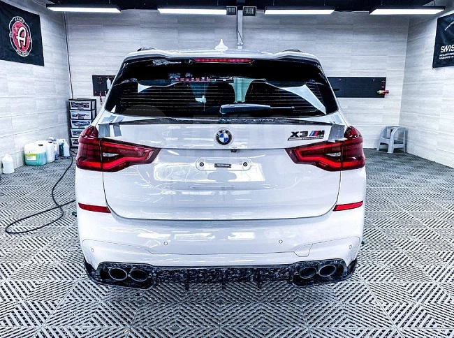 картинка Задний диффузор для BMW X3M X3MC F97 магазин  StreetTuning 