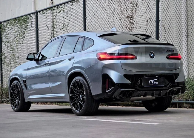 картинка Задний диффузор v2 BMW X4M X4MC F98 магазин  StreetTuning 
