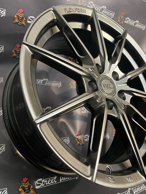 картинка Новые диски WF Germany R16 J7 ET35 5X100, Hyper Black магазин  StreetTuning 