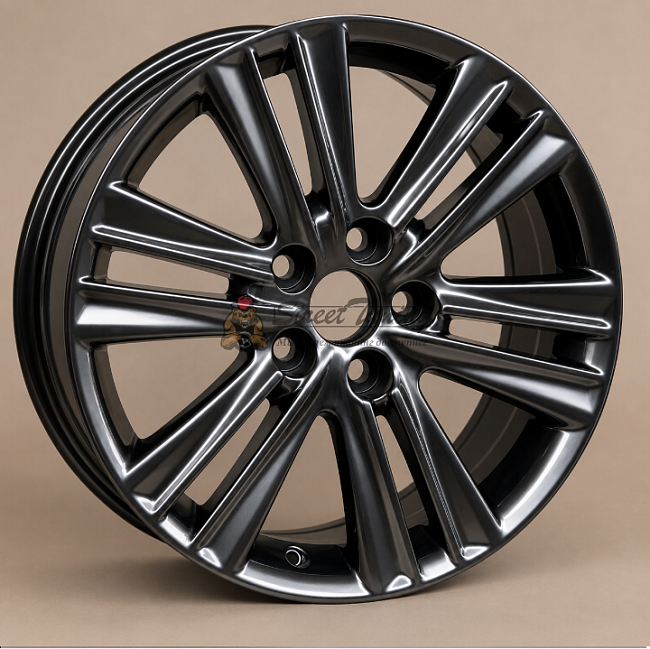 картинка Диски Replica Lexus R738 R17 J7 ET40 5X114,3 hyper black магазин  StreetTuning 