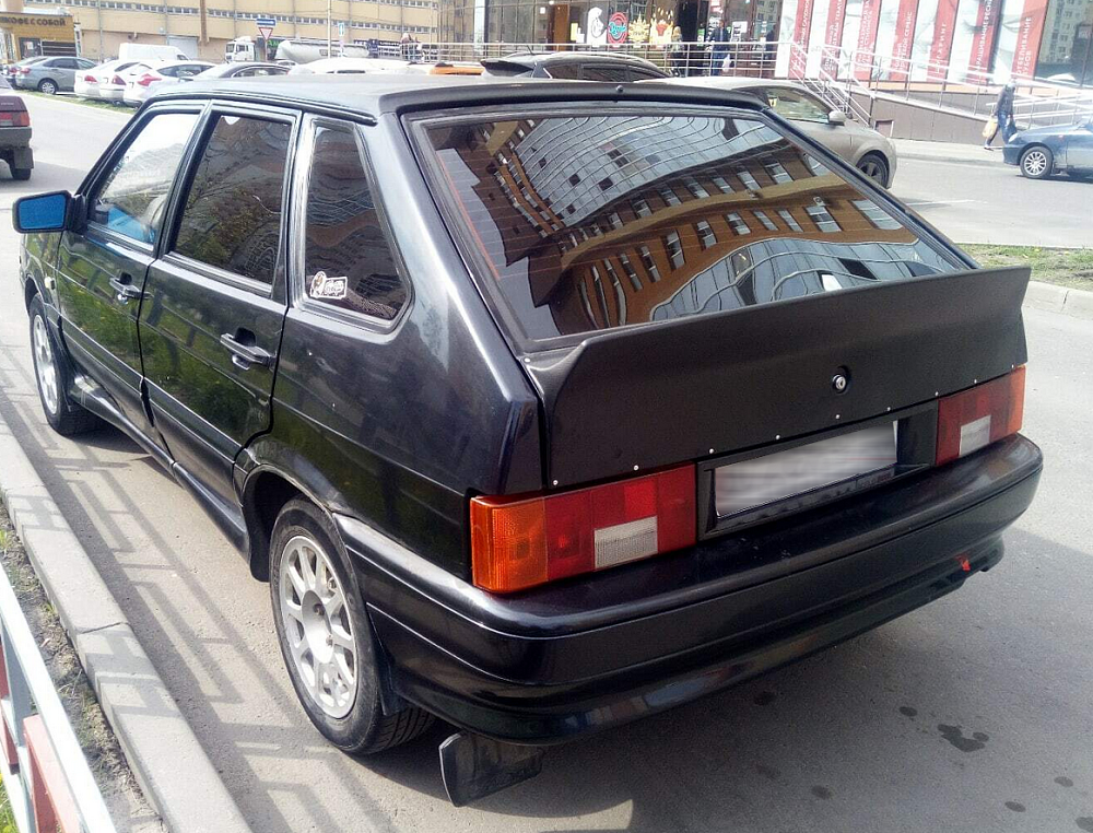 картинка Спойлер Ducktail ver.2 ВАЗ 2108|09|13|14 шагрень от магазина  StreetTuning