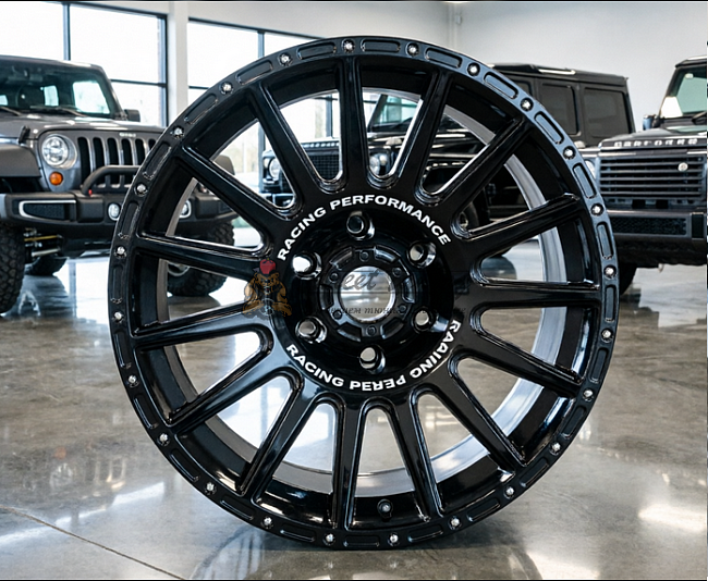 картинка Диски Anzoo JT026 R17 J9 ET-10 5X127 black магазин  StreetTuning 