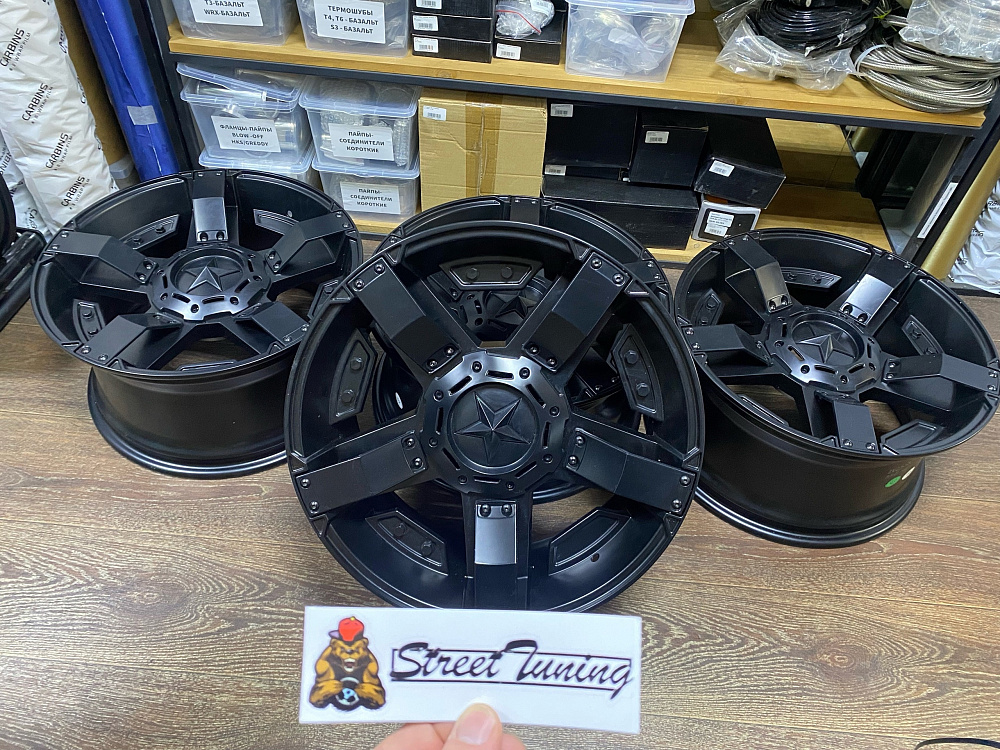 картинка Новые диски KMC XD Rockstar Series 2 R18 J9 ET25 5X139.7/5x130 от магазина  StreetTuning
