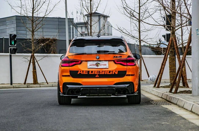 картинка Задний диффузор для BMW X3M X3MC F97 магазин  StreetTuning 