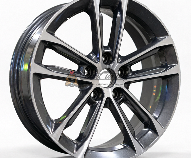 картинка Диски OEM Hyundai Style  R17 7J ET40 5X112 Gray+Silver магазин  StreetTuning 