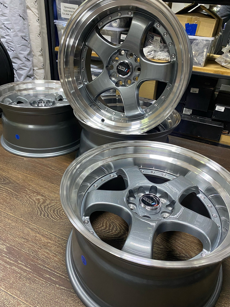 картинка Новые диски SSR SP1 R17 J9 ET20 5X100/5x114.3, Hyper Black от магазина  StreetTuning