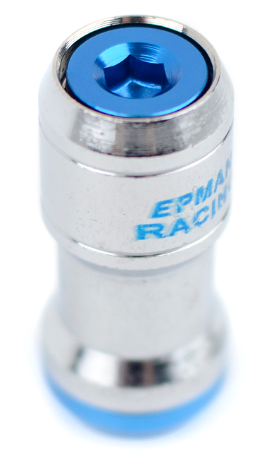 картинка Комплект гаек Epman Formula Wheels, синие М12 х 1.5 магазин  StreetTuning 