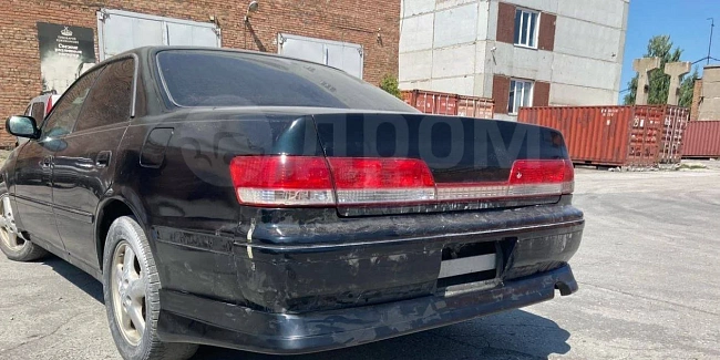 картинка Накладка заднего бампера HippoSlik для Toyota Mark ll jzx 100 магазин  StreetTuning 