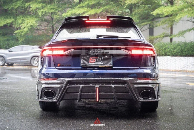 картинка Спойлер для Audi Q8 SQ8 RSQ8 2020 магазин  StreetTuning 