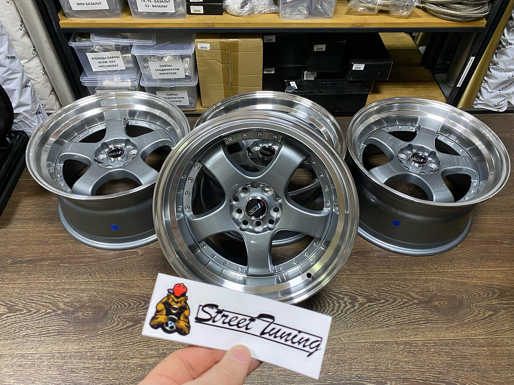 картинка Новые диски SSR SP1 R17 J9 ET20 5X100/5x114.3, Hyper Black от магазина  StreetTuning