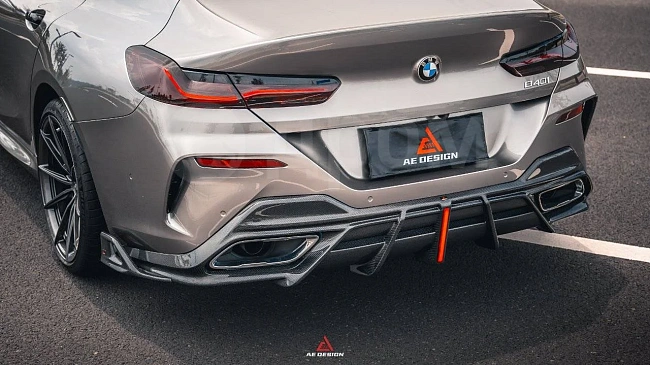 картинка Канарды на задний бампер для BMW 8 Series магазин  StreetTuning 
