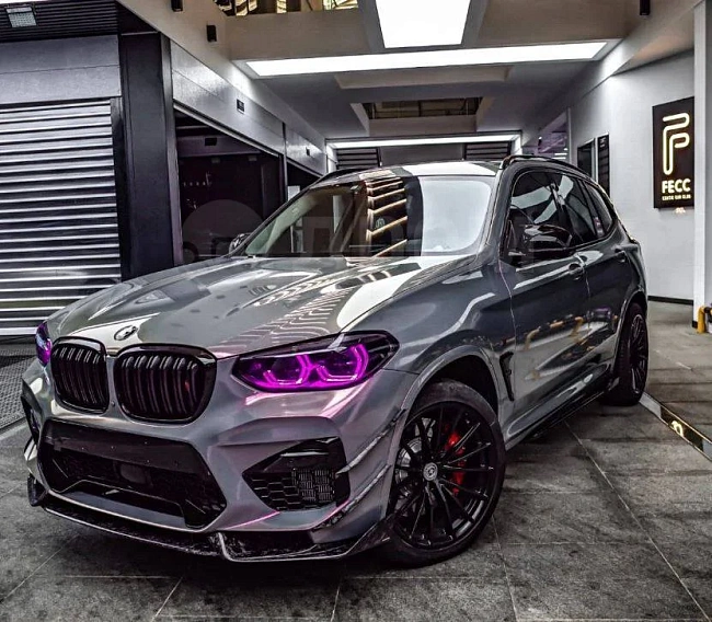 картинка Канарды на передний бампер для BMW X3M/C X4M/C F97 F98 магазин  StreetTuning 