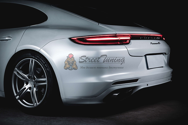 картинка Комплект рестайлинга Turbo S/Sport Design, длинная база Executive, с ДХО, для Porsche Panamera 971.1 (2017–2020) магазин  StreetTuning 