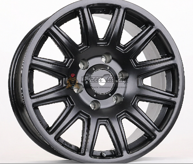 картинка Диски BRAID BPC-01 R17 8J ET0 6X139.7  Dark Grey магазин  StreetTuning 