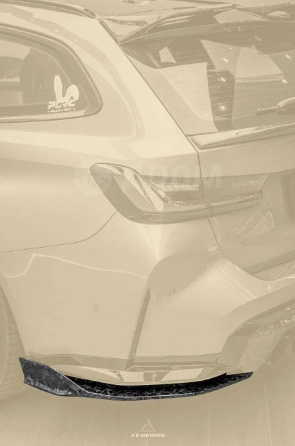 картинка Канарды на задний бампер для BMW M3 G80 и M4 G82 G83 магазин  StreetTuning 