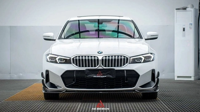 картинка Сплиттер (губа) на передний бампер для BMW 3 серии G20 330i M340i магазин  StreetTuning 