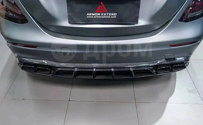картинка Диффузор на задний бампер для Mercedes Benz E350 E450 E53 E63 W213 магазин  StreetTuning 