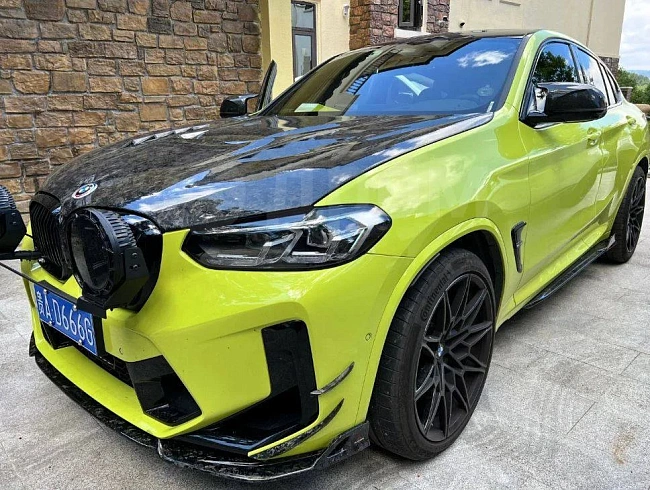 картинка Канарды на передний бампер для BMW X3M/C X4M/C F97 F98 LCI магазин  StreetTuning 